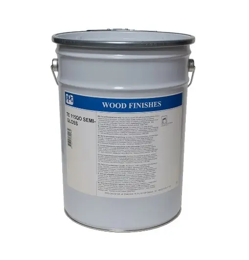 PPG Wood TE115QO Aflak Semi-Gloss-5 LTR - Wit Alleen Vandaag