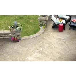Workshop Natuursteenlook Tuintegel Riviera Sand 60x60x2 cm Speciale Aanbieding