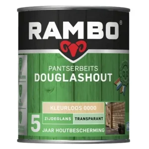 Rambo Douglas Beits Transparant Kleurloos 0000-750 ML Flitsaanbieding