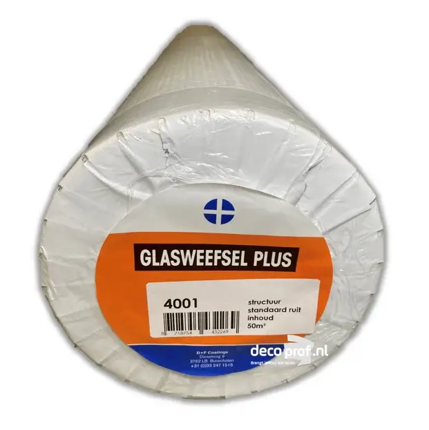 Relius Glasweefsel Plus 4001-1 ROL - 50 x 1 mtr Must-Have