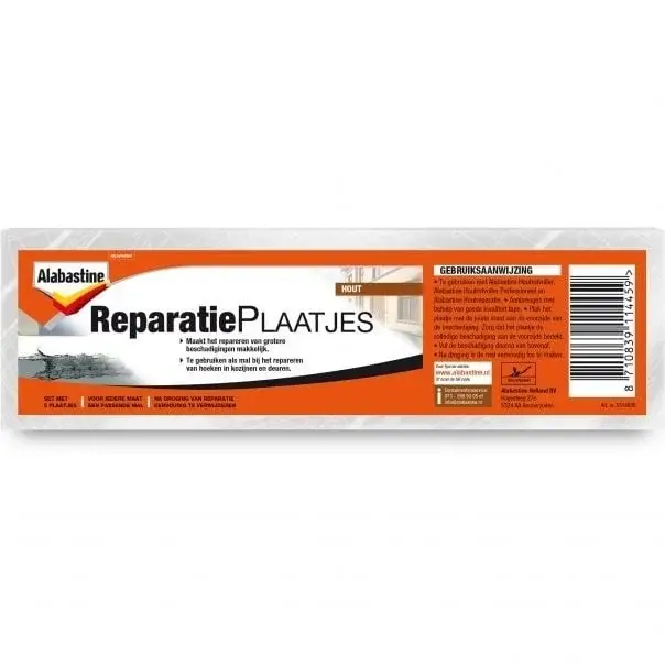 Alabastine Reparatieplaatjes-1 SET - 5 ST Finale Uitverkoop