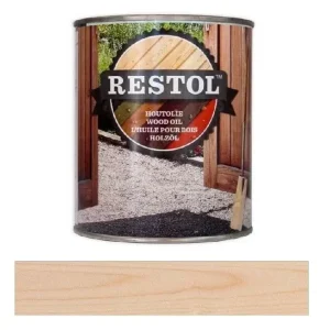 Express Levering Restol Houtolie Zijdeglans Naturel UV Extra-1 LTR