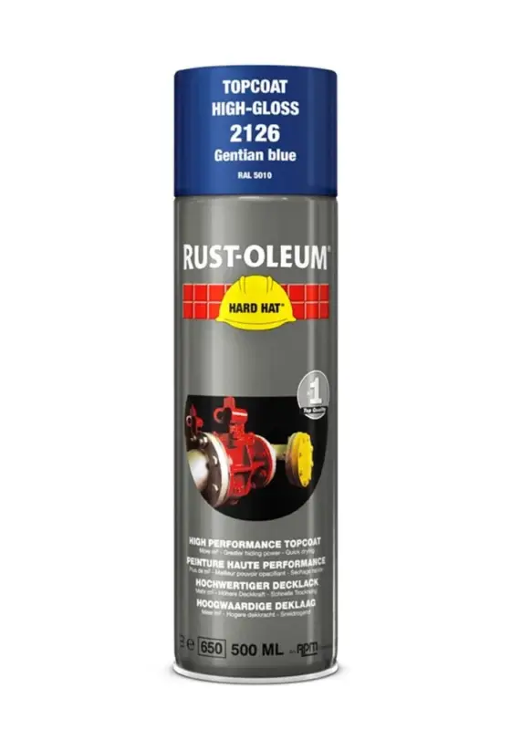 Rust-Oleum 2126 Gentian Blue-500 ML Direct Verzonden