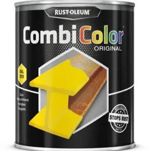 Rust-Oleum Combicolor 7343 Licht Geel Hoogglans RAL1018-250 ML Aanbieding