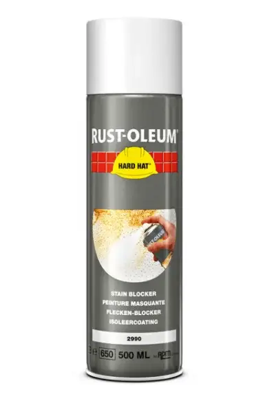 Rust-Oleum Hard Hat Isoleercoating-500 ML - Wit Uitverkoop