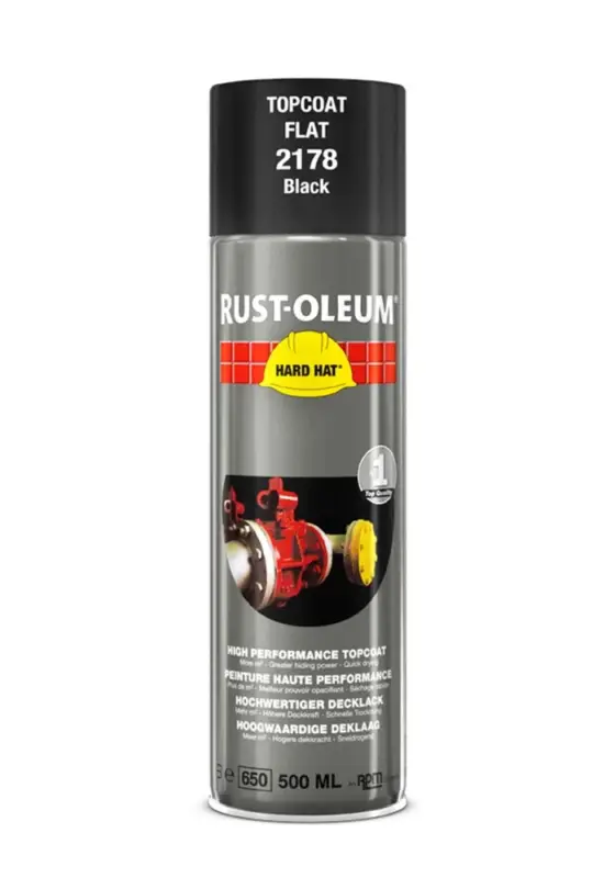 Superprijs Rust-Oleum 2178 Zwart Mat RAL9005-500 ML