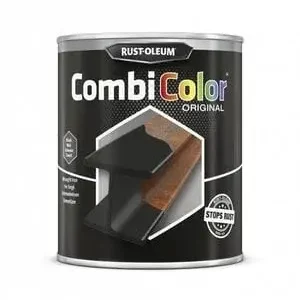 Op = Op Rust-Oleum Combicolor 7319 Smeedijzer Zwart RAL9005-250 ML