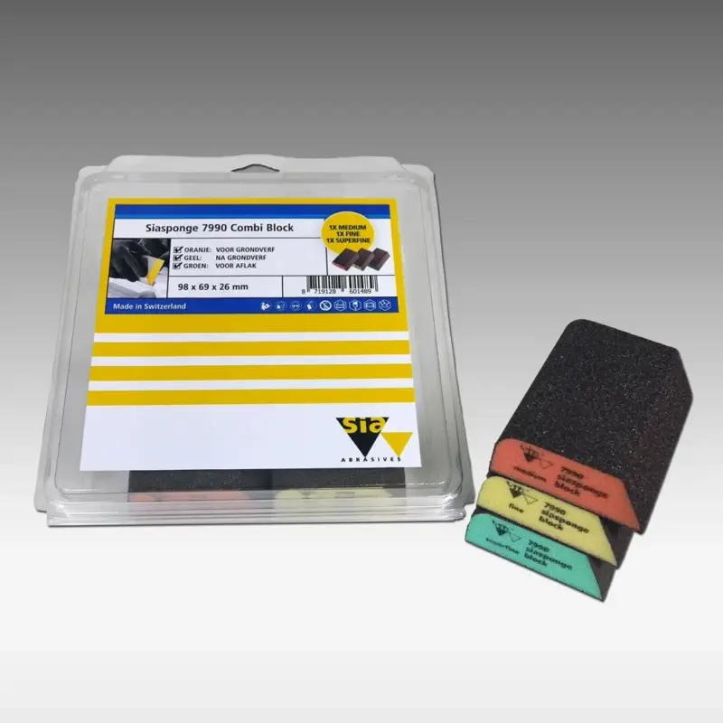SIA Sponge Combi-Block 7990 Set-3 ST Flitsaanbieding