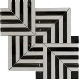 Harlow Black Marble 30x30x0,5 cm Bestseller