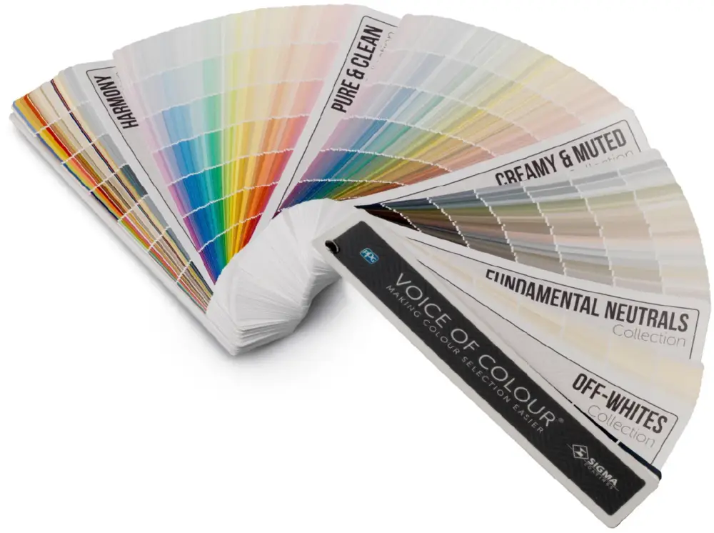 Sigma Kleurenwaaier Voice Of Colour-1 ST Exclusieve Aanbieding