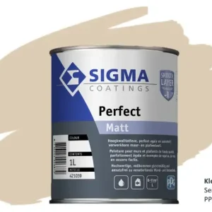 Aanbieding Sigma Perfect Matt | PPG1085-3 Seriously Sand-1 LTR