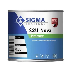 Beperkte Voorraad Sigma S2U Nova Primer | Grondverf Binnen-500 ML - Wit