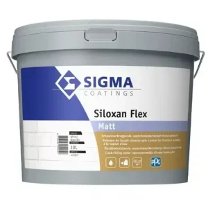 Nieuw Sigma Siloxan Flex Matt | Matte Gevelverf-10 LTR - Wit