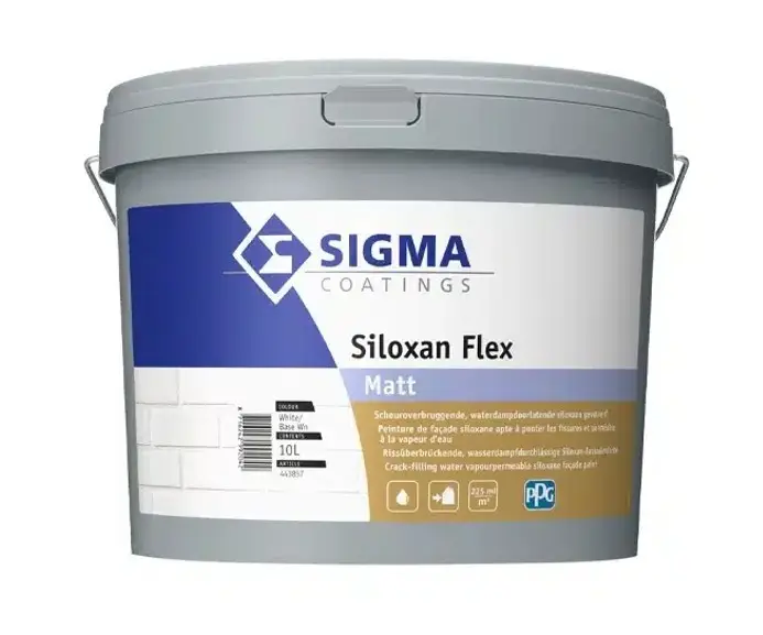 Nieuw Sigma Siloxan Flex Matt | Matte Gevelverf-10 LTR - Wit