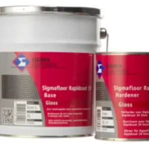 Sigma Sigmafloor Rapidcoat 2K Gloss | Hoogglans Vloerverf-3 LTR - Wit Exclusieve Aanbieding