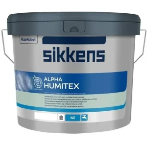 Sikkens Alpha Humitex SF | Schimmelwerende Muurverf-5 LTR - Wit Alleen Vandaag