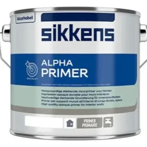 Fabrieksprijs Sikkens Alpha Primer | Muurverfprimer Binnen-2,5 LTR - Wit