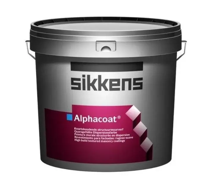 Sikkens Alphacoat | Matte Gevelverf-10 LTR - Wit Nieuw