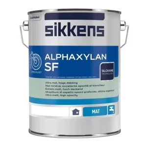 Sikkens Alphaxylan SF | Kalkmatte Muurverf-10 LTR - Wit Beperkte Voorraad