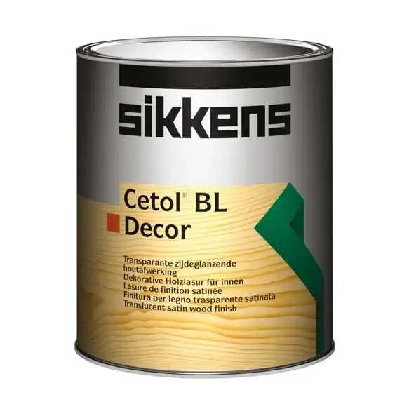 Sikkens Cetol BL Decor | Zijdeglans Blanke Lak-1 LTR - Kleurloos Meest Verkocht