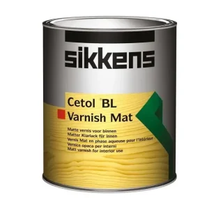 Sikkens Cetol BL Varnish Mat | Matte Blanke Lak-1 LTR - Kleurloos Koop Vandaag