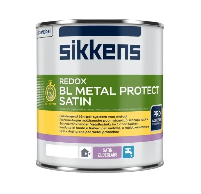 Laatste Kans Sikkens Redox BL Metal Protect | Zijdeglans Eén-pot-systeem-1 LTR - Wit