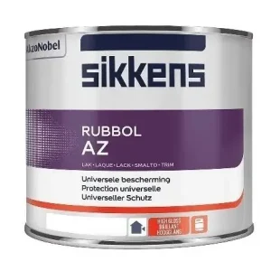 Hete Deal Sikkens Rubbol AZ | Hoogglans Lakverf Buiten-500 ML - Wit