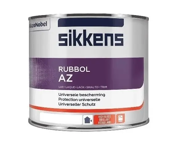 Hete Deal Sikkens Rubbol AZ | Hoogglans Lakverf Buiten-500 ML - Wit