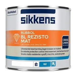 Sikkens Rubbol BL Rezisto Mat | Matte Lakverf Binnen-500 ML - Wit Snelle Levering