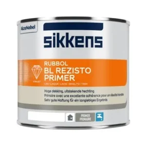 Superprijs Sikkens Rubbol BL Rezisto Primer | Grondverf Binnen & Buiten-500 ML - Wit