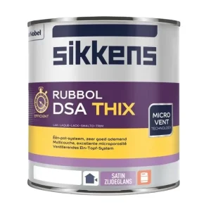 Sikkens Rubbol DSA Thix | Zijdeglans Eén-pot-systeem-1 LTR - Wit Beperkte Voorraad