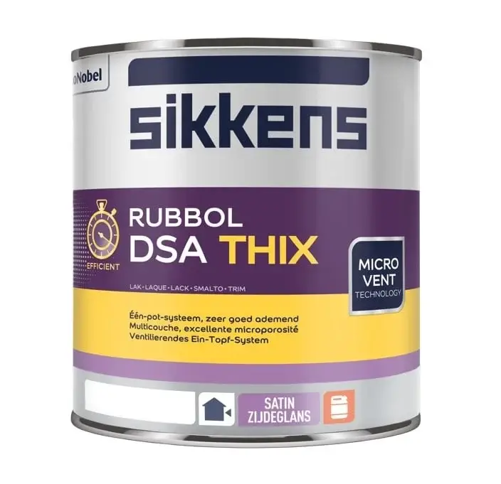 Sikkens Rubbol DSA Thix | Zijdeglans Eén-pot-systeem-1 LTR - Wit Beperkte Voorraad