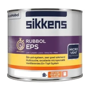 Koop Online Sikkens Rubbol EPS | Halfglans Eén-pot-systeem-500 ML - Wit