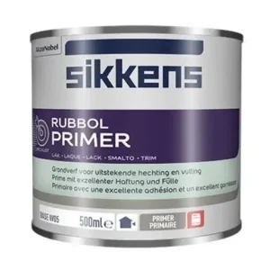 Hoge Kwaliteit Sikkens Rubbol Primer | Grondverf Buiten-500 ML - Wit