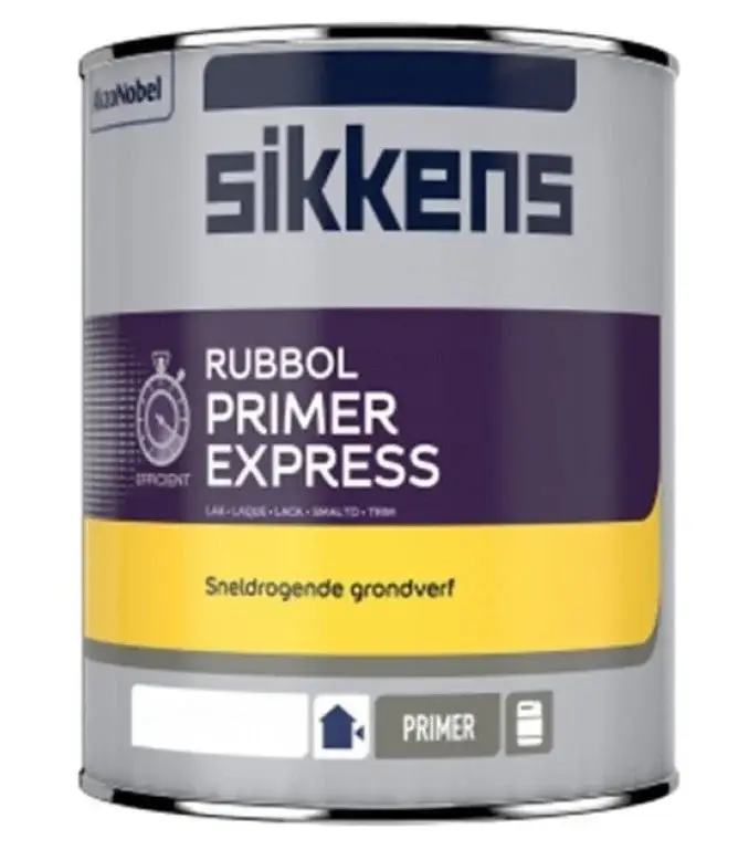 Alleen Vandaag Sikkens Rubbol Primer Express | Sneldrogende Grondverf-1 LTR - Wit