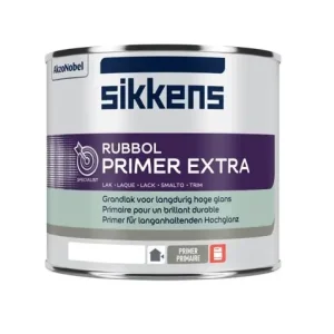 Sikkens Rubbol Primer Extra | Grondverf Buiten-500 ML - Wit Lage Prijs