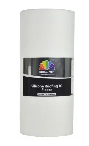 Global Paint Silicone Roofing TG Fleece 60-1 ST - 15 cm x 20 mtr Direct Verzonden