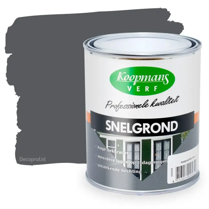 Koopmans Snelgrond Donkergrijs-750 ML Betaalbaar