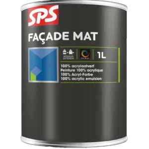 SPS Facade Mat | Matte Gevelverf-1 LTR - Wit Dagaanbieding
