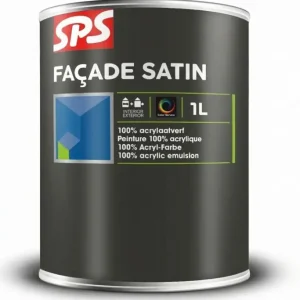 Beste Prijs SPS Facade Satin | Zijdeglans Gevelverf-1 LTR - Wit