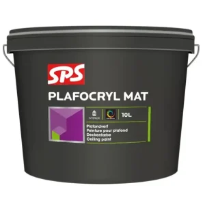 Gratis Retour SPS Plafocryl Mat | Matte Plafondverf-10 LTR - Wit