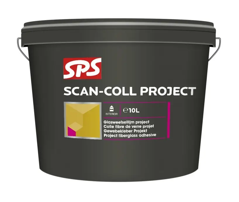 SPS Project Scan-Coll Glasweefsellijm-10 LTR Gereduceerde Prijs