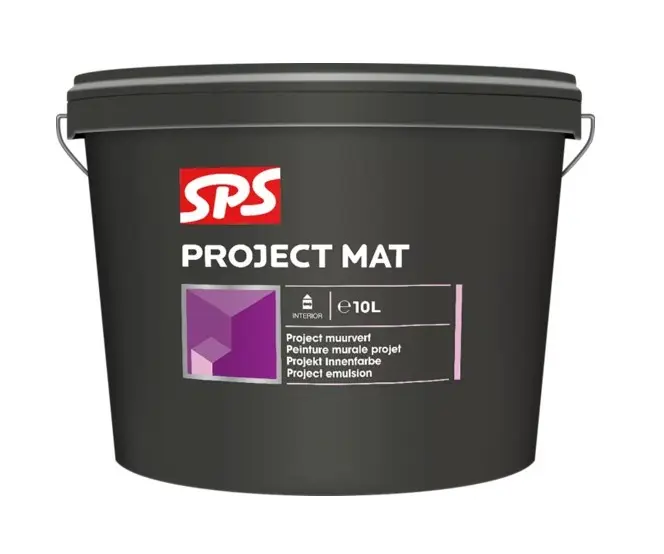 Beste Prijs SPS Project Mat | Matte Muurverf en Plafondverf-10 LTR - Wit