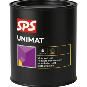 Alleen Vandaag SPS Unimat | Matte Muurverf en Plafondverf-1 LTR - Wit