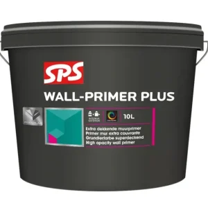 Snelle Levering SPS Wall Primer Plus | Dekkende Muurprimer-10 LTR - Wit