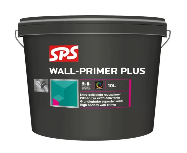Snelle Levering SPS Wall Primer Plus | Dekkende Muurprimer-10 LTR - Wit