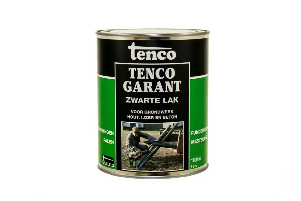 Tenco Garant Teervrij Zwart-1 LTR Aanbieding