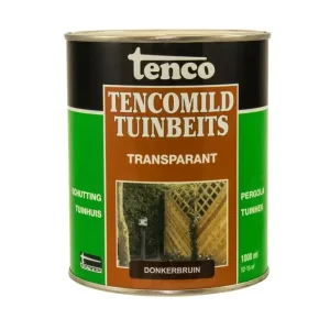 Bestel Nu Tenco Tencomild Tuinbeits Transparant Donkerbruin-1 LTR