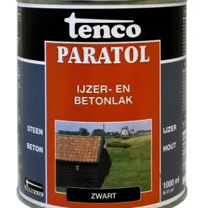 Lage Prijs Tenco Paratol Teervrij Zwart-1 LTR