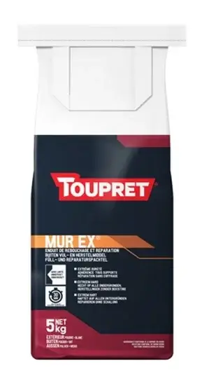 Gereduceerde Prijs Toupret Mur Ex | Vul- en Reparatiemiddel-5 KG